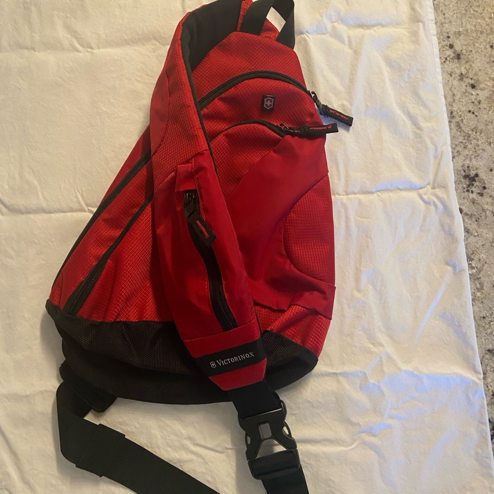 Victorinox Red and Black Women's Backpack